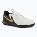 Nike Phantom GX II Academy IC scarpe da calcio per bambini bianco / oro metallico coin / nero