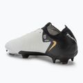 Uomo Nike Phantom GX II Pro FG scarpe da calcio bianco / oro metallico monete / nero 3