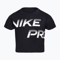 Maglietta Nike Pro Dri-Fit Cropped da bambino nero