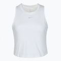 Maglietta da allenamento da donna Nike One Classic Dri-Fit Cropped Tank bianco 6