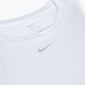 Maglietta da allenamento da donna Nike One Classic Dri-Fit Cropped Tank bianco 8