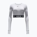 Top da allenamento a manica lunga donna Nike Pro 365 Dri-Fit white/black