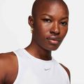 Maglietta da allenamento da donna Nike One Classic Dri-Fit Cropped Tank bianco 4