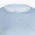 Maglietta da corsa Nike One Classic Dri-Fit light blu armeria/nero da donna 3