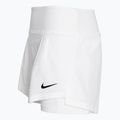 Pantaloncini da tennis Nike Court Dri-Fit Advantage donna bianco/bianco/nero 3