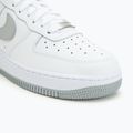 Scarpe da uomo Nike Air Force 1 '07 white/white/light smoke grey 7