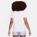 Maglietta da allenamento Nike Dri-Fit bianca/nera da donna 3