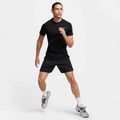 Maglietta da allenamento da uomo Nike Flex Rep Dri-Fit nero/bianco 2
