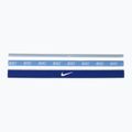Fasce per capelli Nike Mixed Width Headband 3 pz light armory blue/university blue/white
