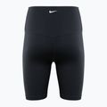 Pantaloncini Nike One a vita alta da donna nero/vela 2