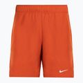 Pantaloncini da tennis Nike Court Dri-Fit Victory 7" da uomo, color ruggine/bianco