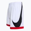 Pantaloncini da allenamento Nike Dri-Fit Multi+ da bambino bianco/nero/rosso university 3