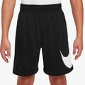 Pantaloncini da allenamento Nike Dri-Fit Multi+ da bambino nero/bianco/nero