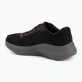 SKECHERS scarpe da uomo Arch Fit 2.0 nero/rosso 3