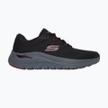 SKECHERS scarpe da uomo Arch Fit 2.0 nero/rosso 9