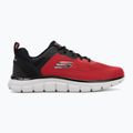 Scarpe da uomo SKECHERS Track Broader rosso 2