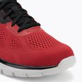 Scarpe da uomo SKECHERS Track Broader rosso 7