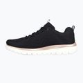 SKECHERS Graceful Get Connected nero/oro scarpe da donna 10