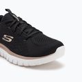 SKECHERS Graceful Get Connected nero/oro scarpe da donna 7