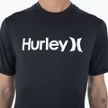 Maglietta Hurley O&O Quickdry Rashguard da uomo, nero 5