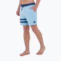 Pantaloncini da bagno Hurley Phantom Eco Block Party Volley 17" blu da sogno da uomo