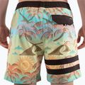 Pantaloncini da bagno Hurley Phantom Eco Block Party Volley 17" da uomo con ananas 3