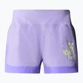 Pantaloncini da corsa da donna The North Face Sunriser Short 2.5In viola ottico/viola alto