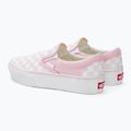 Vans UA Classic Slip-On Platform scarpe rosa culla 4