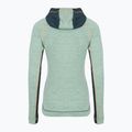 Smartwool Classic Thermal Merino Base Layer 1/2 Zip Hoodie da donna in scatola twilight/verde artico 2