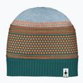 Smartwool Popcorn Cable Berretto invernale reversibile verde smeraldo