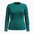 Smartwool Merino 250 Baselayer Crew da donna in scatola manica lunga termica verde smeraldo 3