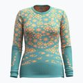 Maglia termica da donna Smartwool Intraknit Thermal Merino Base Layer Pattern Crew cascade 3