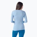 Maglia termica da donna Smartwool Intraknit Thermal Merino Baselayer Crew serene blue/white 2