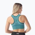 Reggiseno termico Smartwool Intraknit Racerback verde smeraldo heather 2