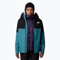 Giacca antipioggia donna The North Face Jazzi 3L Gtx blu alga / nero 4