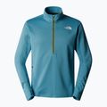 Felpa da corsa da uomo The North Face Winter Warm Pro 1/4 Zip blu alghe 4