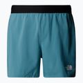 Pantaloncini da corsa da uomo The North Face Breeze 5" blu alga 4