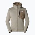 Felpa The North Face Mountain Athletics Full Zip Fleece da uomo grigio argilla/grigio caverna 5