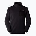 Felpa da uomo The North Face Crest 1/4 Zip nero 4