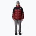 Piumino da uomo The North Face Diablo Down 2.0 Hoodie ad alto rischio rosso/nero heather 2