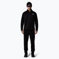 Felpa da trekking da uomo The North Face Vertical Thermal 1/4 Zip nero 2