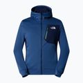 Felpa The North Face Mountain Athletics Full Zip Fleece da uomo, blu ombra/marino scuro 5