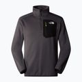 Felpa The North Face Crest 1/4 Zip uomo grigio antracite/nero 4