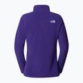 Felpa donna The North Face 100 Glacier 1/4 Zip peak viola 2