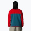 Felpa da uomo The North Face Yumiori 1/4 Zip blu germano / alto rischio 3