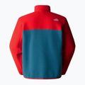 Felpa da uomo The North Face Yumiori 1/4 Zip blu germano / alto rischio 5