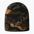 Berretto invernale da uomo The North Face Reversible Highline nero stampa camo