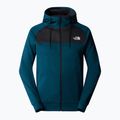 Felpa da uomo The North Face Reaxion Fleece midnight petrol dark heather/ asphalt grey 5