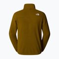 Felpa The North Face 100 Glacier Full Zip da uomo verde muschio 2