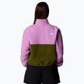 Felpa donna The North Face Yumiori 1/4 Zip forest olive/ dragonfruit 3